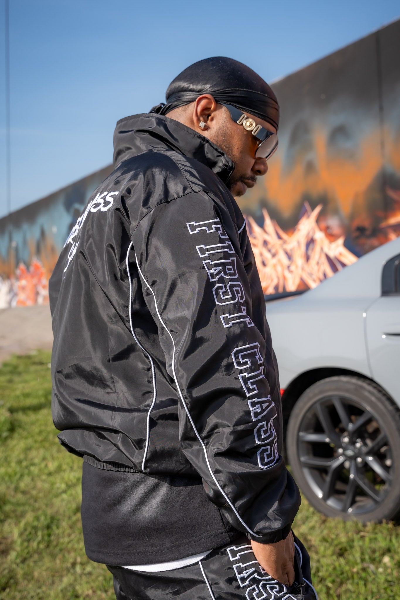 Aviator Tracksuit Black