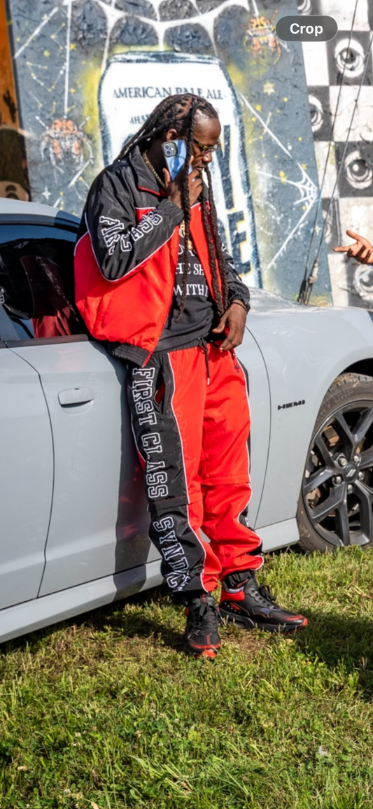 Aviator Tracksuit Red