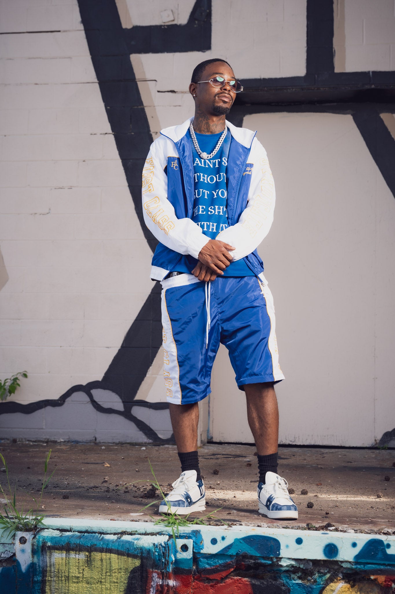 Aviator Tracksuit Blue