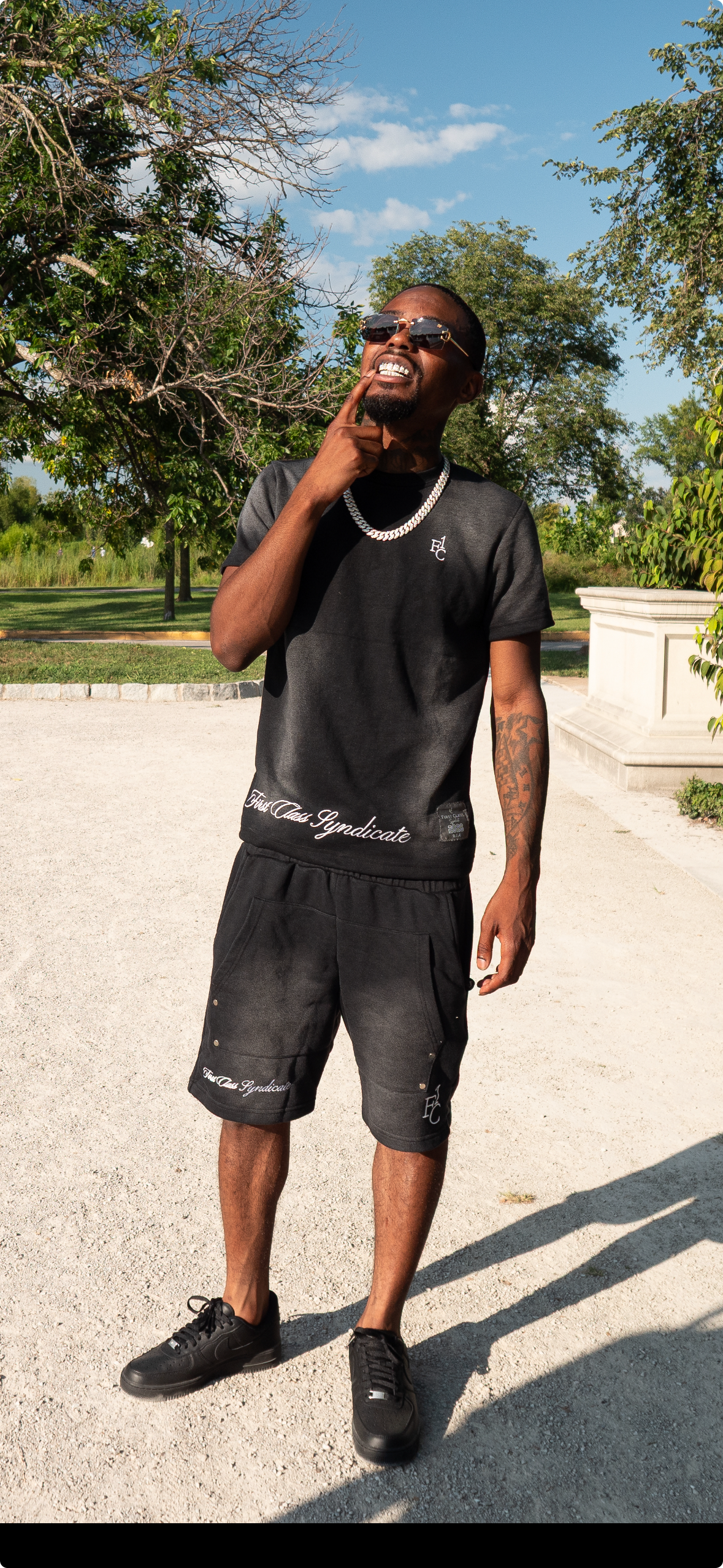 Black Pilot Short Set