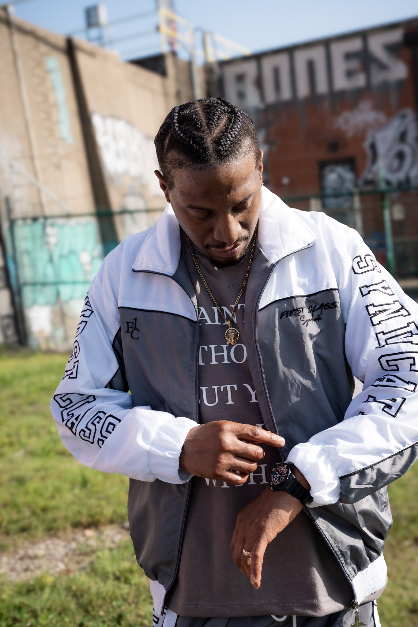 Aviator Tracksuit Gray