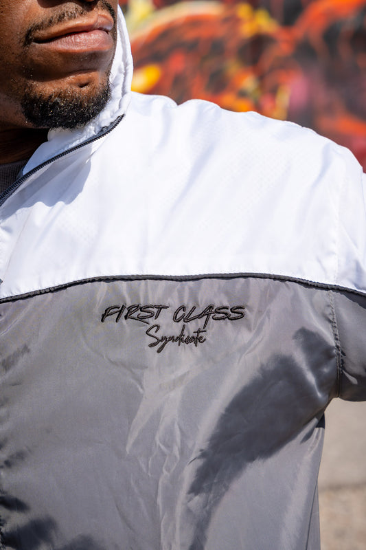 FIRST CLASS SYNDICATE Grey | Aviator Jacket