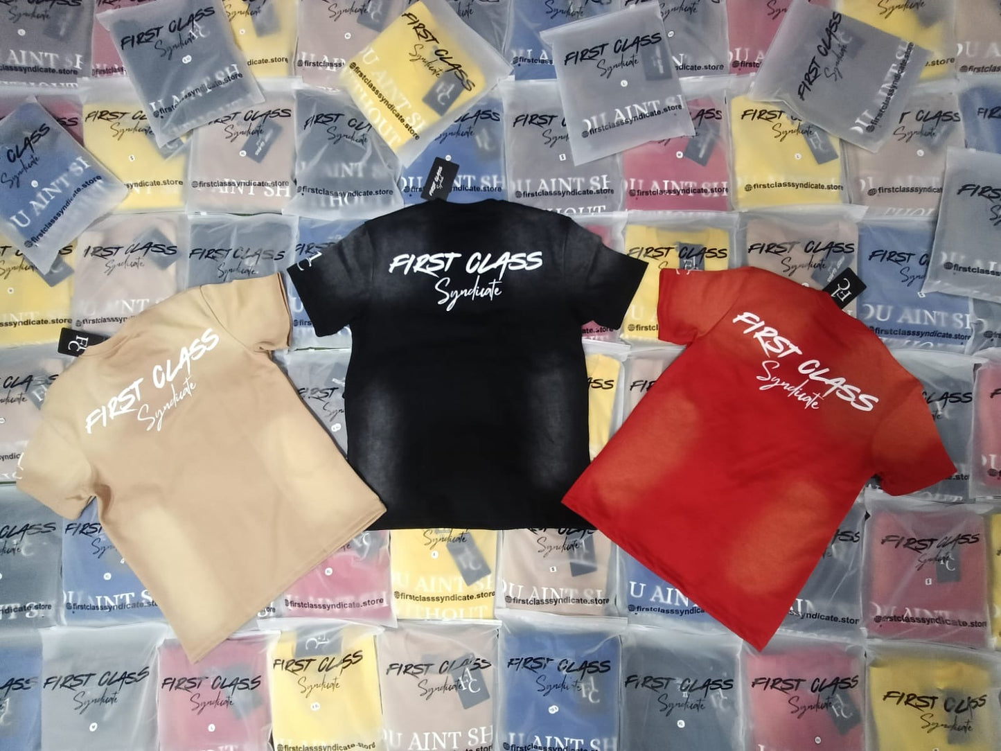 “You ain’t” sun faded High density t-shirt