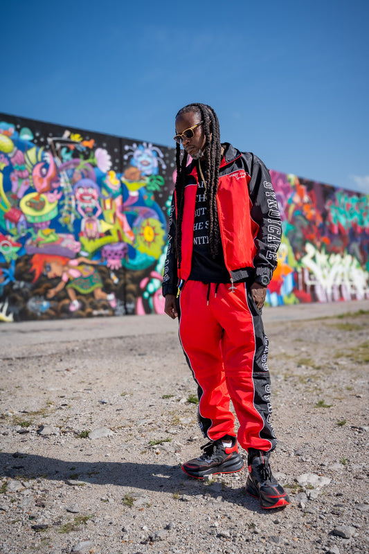 Aviator Tracksuit Red